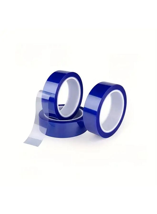 5pcs Blue PET Heating Tape High Temperature Resistant Oxidation Proof No Residue - Image 2