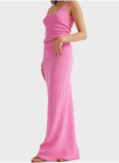 SNDYS Patterned Scoop Neck Top  - Image 5