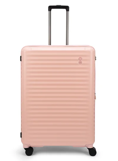 Echolac Celestra 76.5cm Hardcase Expandable 4 Double Wheel Check-In Luggage Trolley Pink - PC183XA PINK 28