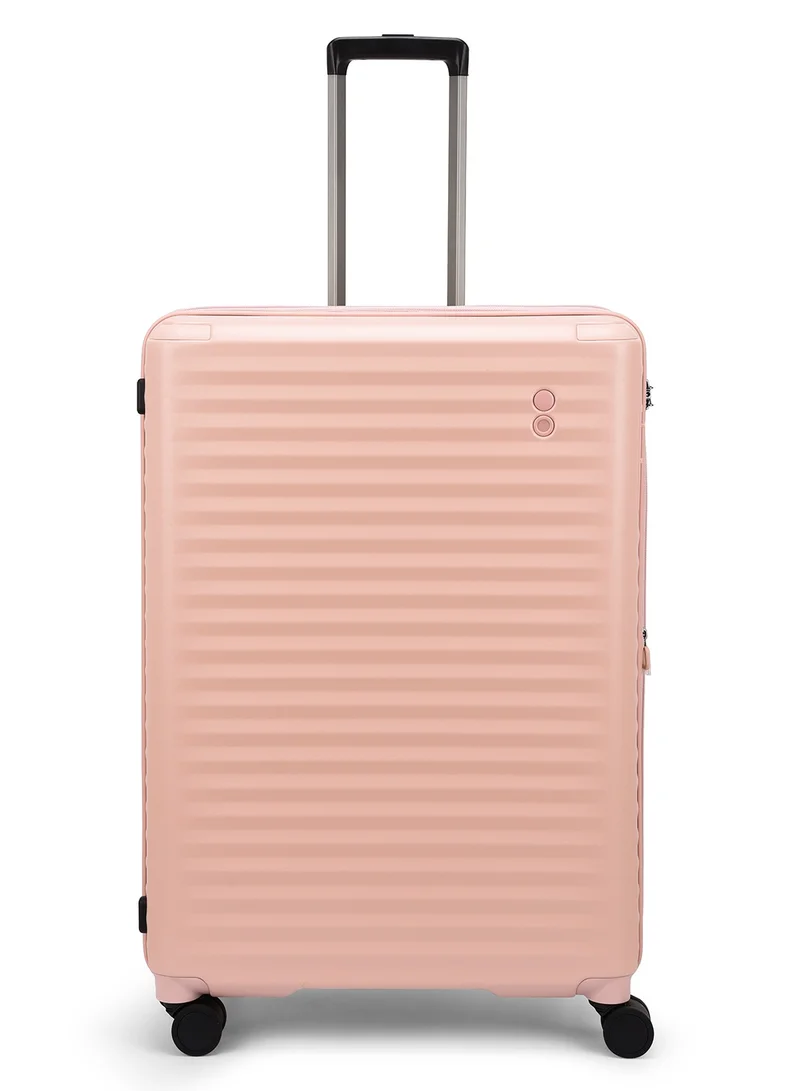 إيكولاك حقيبة سفر ترولي تشيك إن بعجلات مزدوجة قابلة للتوسيع من Celestra 76.5 سم وردي - PC183XA PINK 28