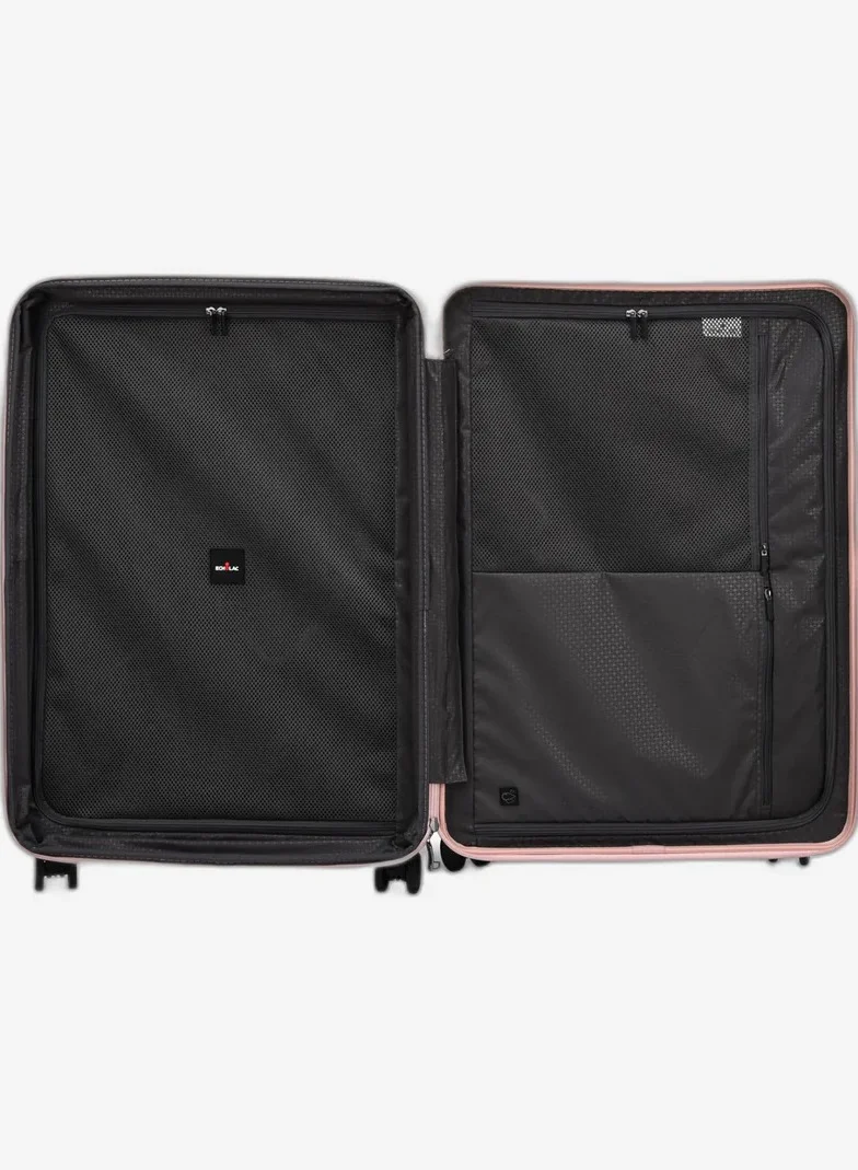 Echolac  Celestra 75 Cm Hardcase Expandable 4 Double Wheel Check-In Luggage Trolley - Pink  | Best Price UAE