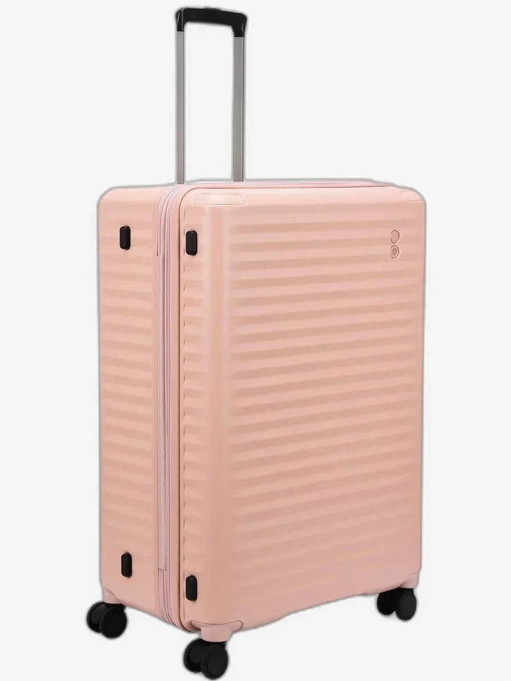 Echolac  Celestra 75 Cm Hardcase Expandable 4 Double Wheel Check-In Luggage Trolley - Pink  | Best Price UAE