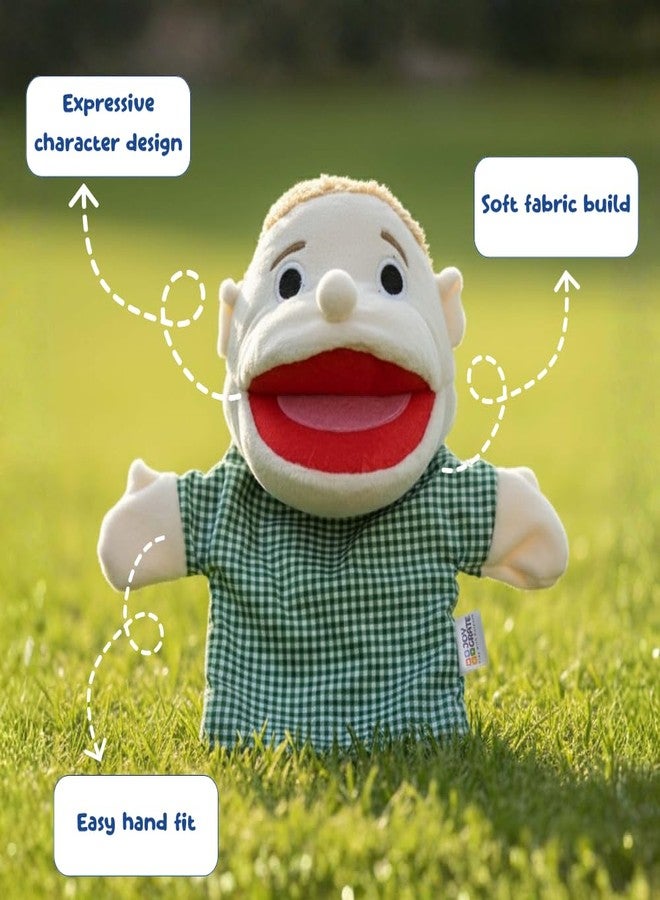 JoyCrate Ollie The Puppet | Soft Hand Puppet Toys for Kids | Storytelling & Pretend Play | Interactive Baby Toy & Gift for Babies | Fabric Role-Play Toys for Toddlers 21 Months+ - Image 2
