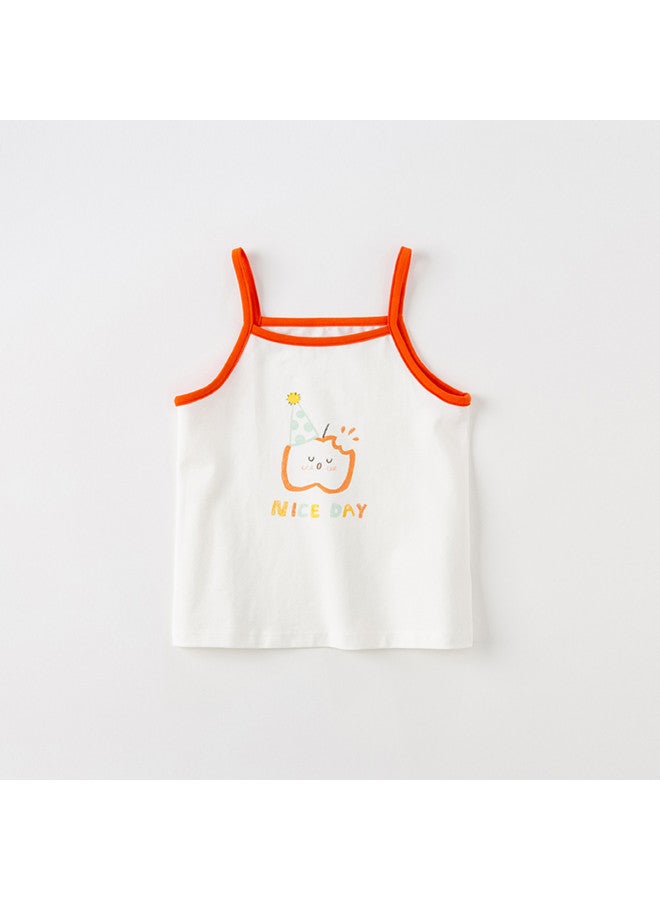 Mall Same Style】kids Tank Top Summer Wear For Girls, Toddler Sleeveless Undershirt, Baby Girl's Top - Image 2
