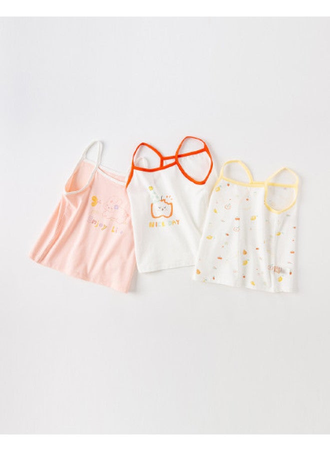 Mall Same Style】kids Tank Top Summer Wear For Girls, Toddler Sleeveless Undershirt, Baby Girl's Top - Image 1