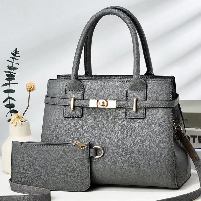 Bag Women'S 2023 New Fashion Litchi Pattern Bag Handbag Casual All-Match Shoulder Crossbody Bag - Image 5