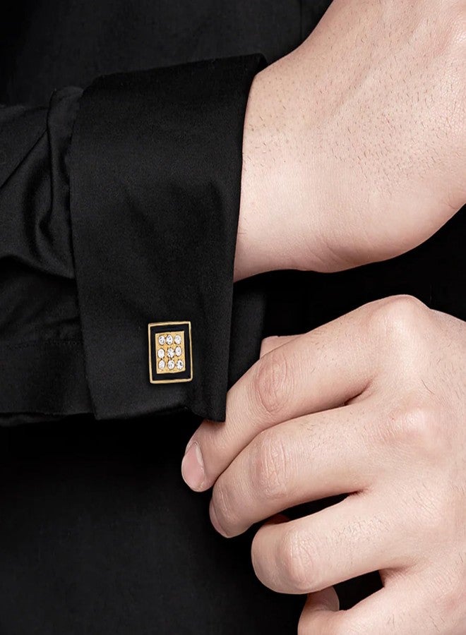 VOYLLA Elite Aura Mens Cufflinks|Cufflinks For Men|Gift For Men|Formal|Chic|For Brother|For Lover - Image 3