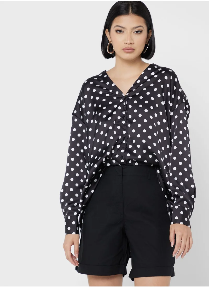 DOROTHY PERKINS Printed Button Down Shirt