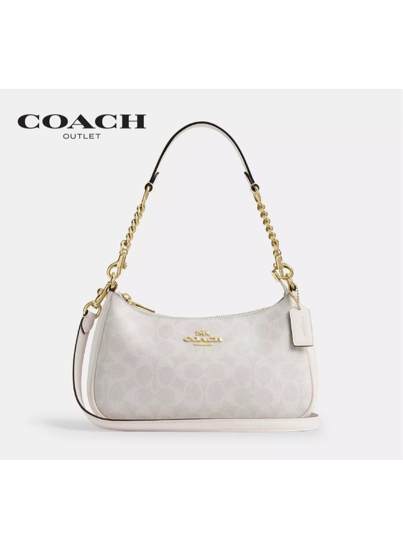 كوتش اوت ليت مدرب الشعار الكلاسيكي كيس الكتف TERI ، حقيبة crossbody ، حقيبة اليد - Image 1