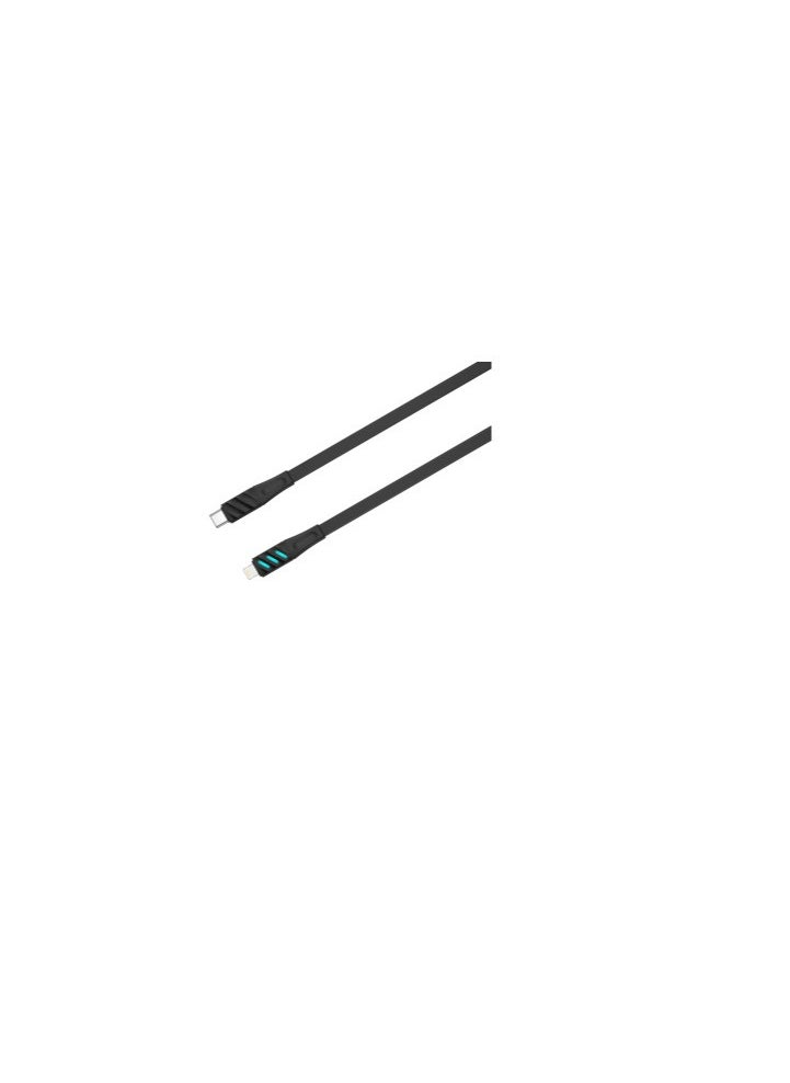 havit - charging and data transfer cable Type-C - Lightning HV-CB6255 -30W with LED indicator material TPE 1M - Image 1