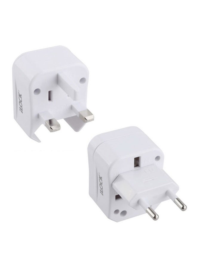 آي لوك فيشة اي لوك 4*1 قطعة واحدة لجميع مقابس السفر والحج والعمرة  5092 - Image 5