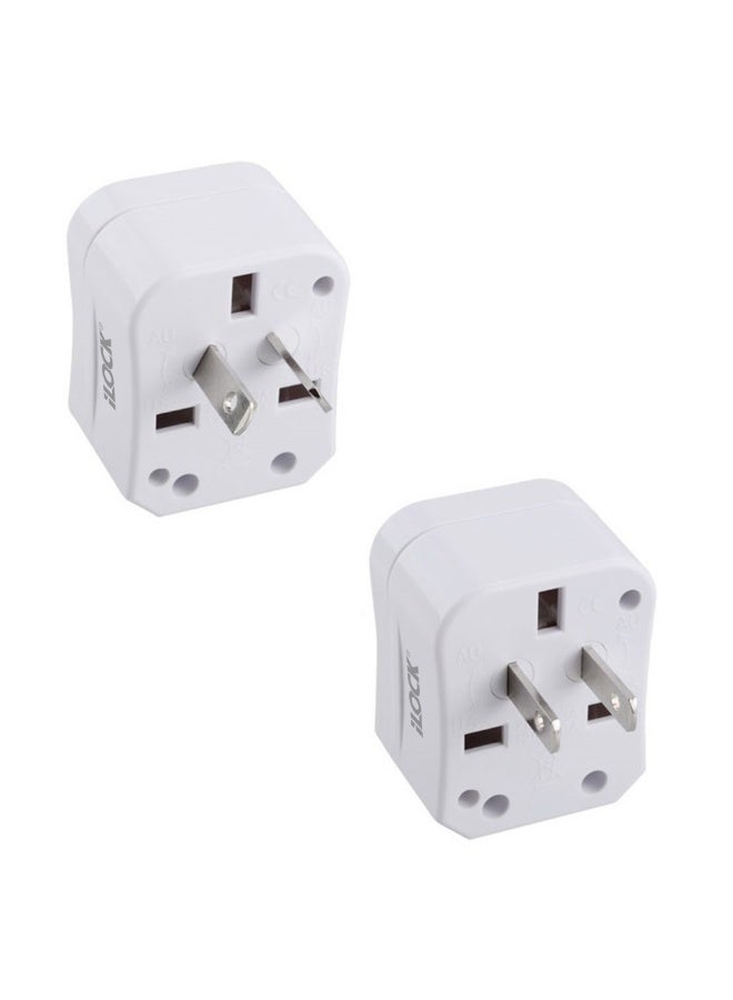 آي لوك فيشة اي لوك 4*1 قطعة واحدة لجميع مقابس السفر والحج والعمرة  5092 - Image 4