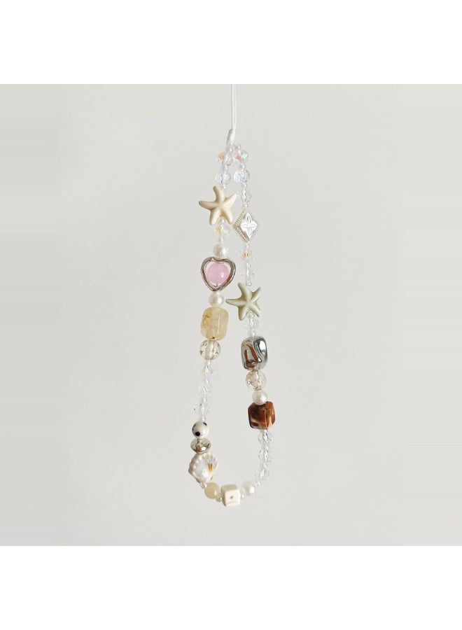 سوار معصم كاميرا مزين بالخرز، زينة أنيقة على شكل كاميرا رقمية، زينة هاتف، سلسلة كاميرا خرزية، لحقيبة الهاتف، سلسلة مفاتيح - Image 2