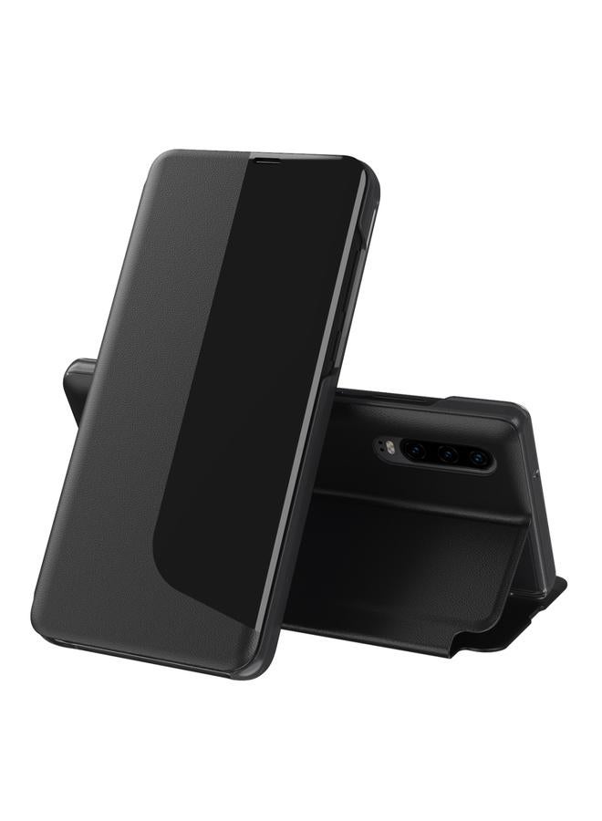 S-TOP Case For Huawei P30 Attraction Flip Holder Leather Phone Case - Image 1