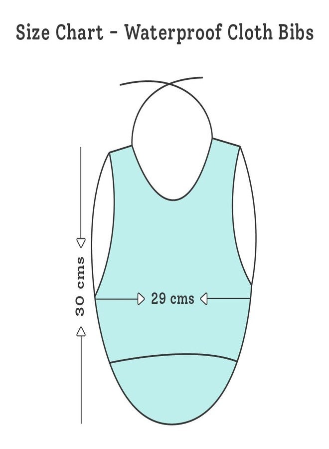 superbottoms Waterproof Cloth Bib, Reversible Bib (2 Prints in 1), Apron Style Bib, Full Coverage Bib with Food Catcher, Mess-Free Feeding, 6m to 4y - Image 5