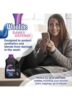 Woolite Darks Defense Liquid Laundry Detergent, 66 Loads, 100 Fl Oz, HE & Regular Washers, Packaging May Vary  - Image 3