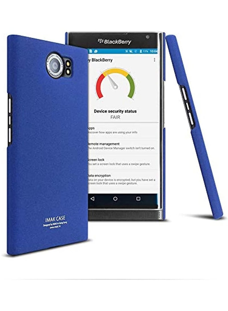 Imak Blackberry Priv Cover Premium Cowboy Hard Back Case Cover - Blue - Image 1