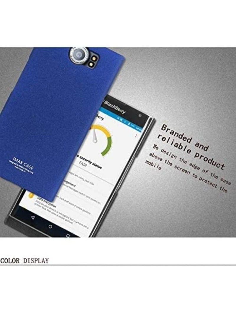 Imak Blackberry Priv Cover Premium Cowboy Hard Back Case Cover - Blue - Image 2