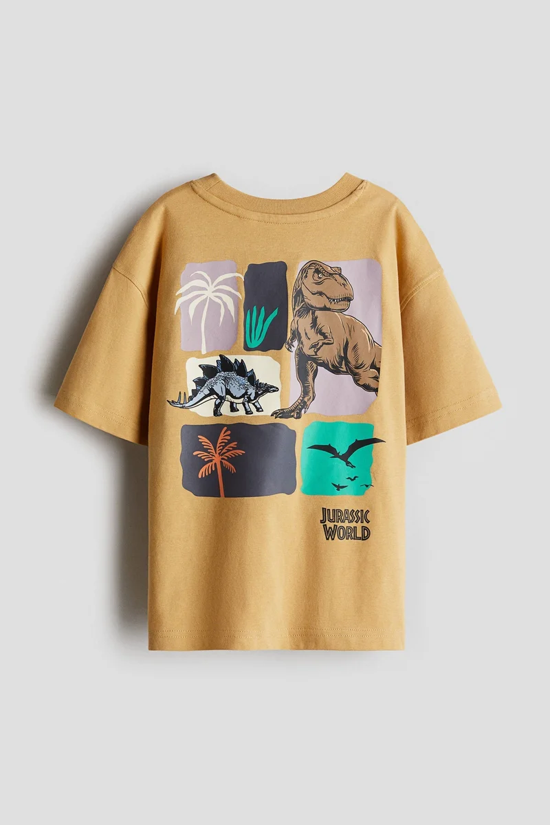 H&M Printed oversized T-shirt