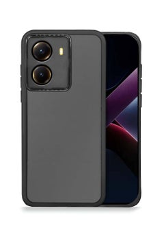 Wtech Xiaomi Poco X7 Pro 5G / Xiaomi Redmi Turbo 4 5G 2025 Soft Transparent TPU Silicone Ultra Thin Phone Stylish Electroplated Camera Border Back Case Cover - Black 