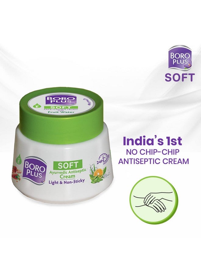 BOROPLUS Soft Antiseptic Cream Light & Nonsticky Provides 24 Hour Moisturisationayurvedic Cream For All Seasons Hand Cream Body Cream & Face Cream Vitamin E 300 Ml - Image 3