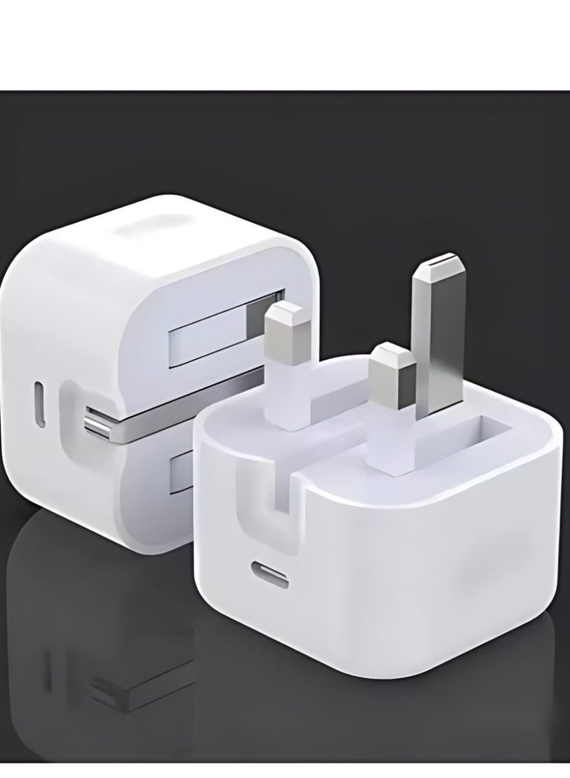 محول شاحن سريع USB-C بقدرة 35 وات، شاحن حائط صغير الحجم لهاتف iPhone 15/14/13/12/11/SE2020/XR/XS Max/X وiPad، شحن سريع متوافق مع أجهزة iPhone & Type-C - view 5