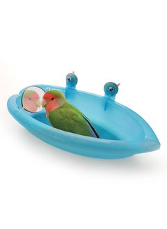 Bird Bath Box with Mirror Portable Parrot Hanging Bathroom Bathing Tub for Small Birds Cleaning Supplies - pzsku/Z9A7453BB6E92664CE17BZ/45/_/1740555890/0d1c8dc7-0068-4b14-b697-4e81763d39ff