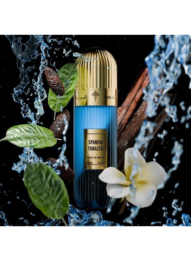 ابراق ابراهيم القرشي عطر إسباني توباكو 100 مل - Image 2
