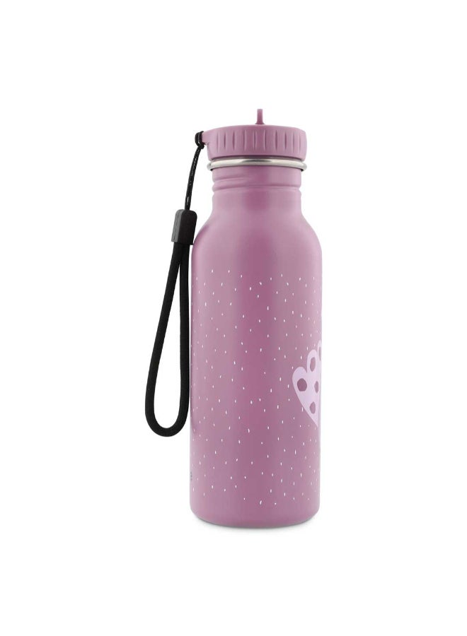 Trixie Stainless Steel Water Bottle - 500ml - Mrs.Peacock - Image 2
