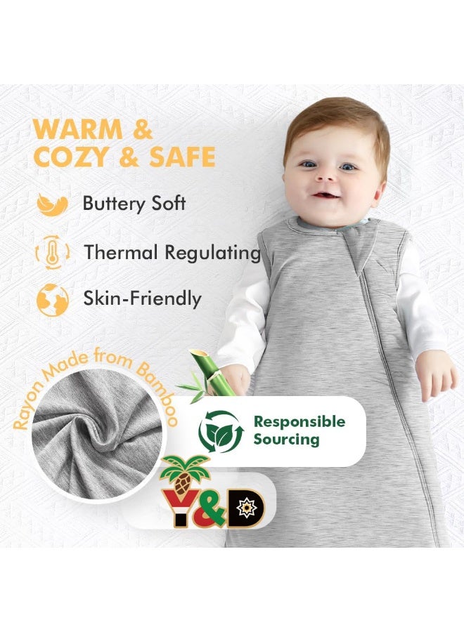 Y&D 100% Cotton Baby Summer Undershirt Sleeping Bag Wearable Blanket Baby Air-conditioned Room Children's One-piece Pajamas - Image 2