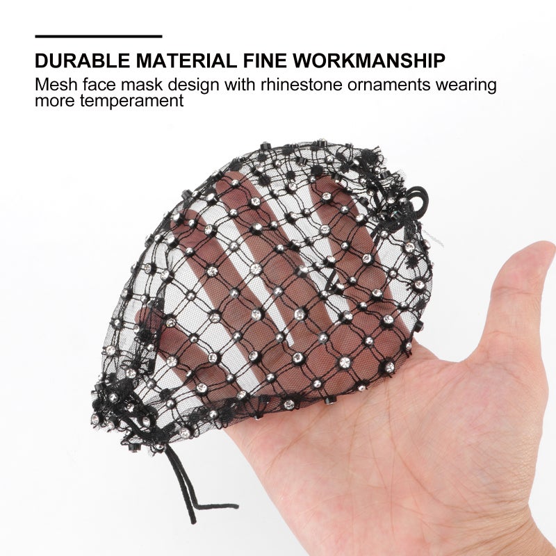 1Pc Decorative Rhinestone Festival Facial Adornment Prop - Image 1