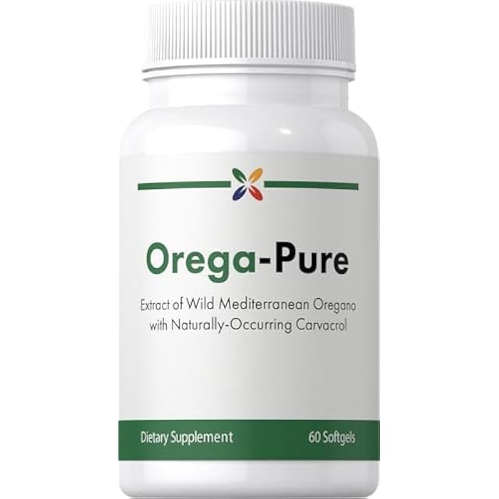 Stop Aging Now - Oil of Oregano Softgels - Organic Wild Mediterranean Oregano Extract Supplement - 60 Count