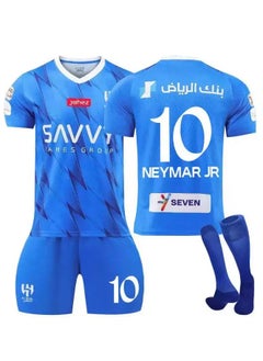 Riyadh New Moon Home No. 10 Neymar Jersey Football Jersey Set