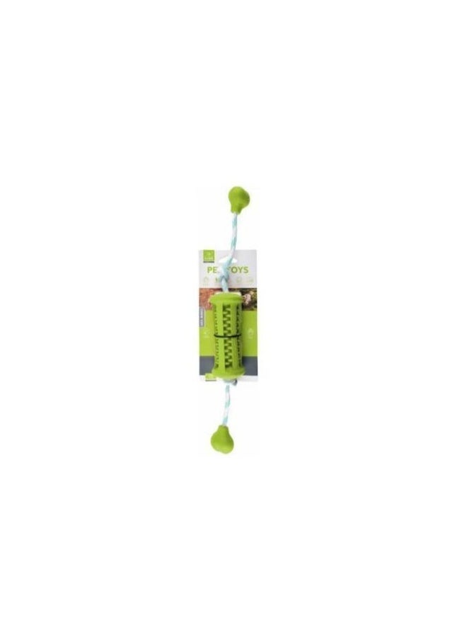 Green Dog Tug Toy 1 pcs