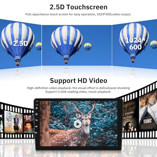 Podofo راديو سيارة أندرويد لمرسيدس بنز C Class W204 S204 2006-2011 يدعم Carplay اللاسلكي مع شاشة تعمل باللمس 9 بوصة 2+64G HiFi أوتوراديو أندرويد أوتو واي فاي نظام الملاحة GPS كاميرا خلفية - Image 4