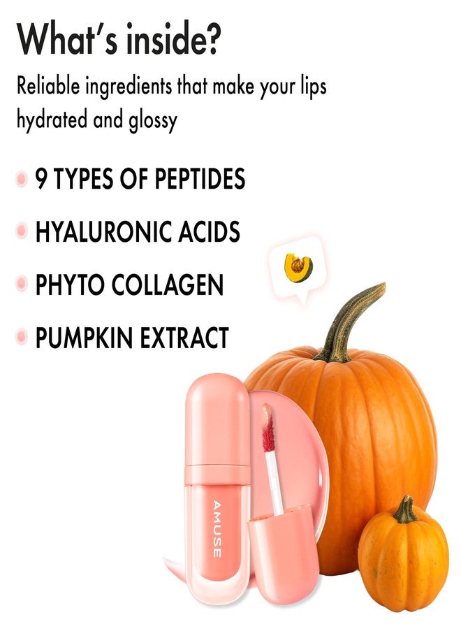 Amuse أميز سيوول بيبي تينت - 05 قرع عاري | صبغة شفاه تدوم 24 ساعة، تكبير، ترطيب، مرطب، لا يتقشر، عناية بالشفاه، علاج، غير لزج، تينت شفاه كوري للشفاه الجافة - Image 5