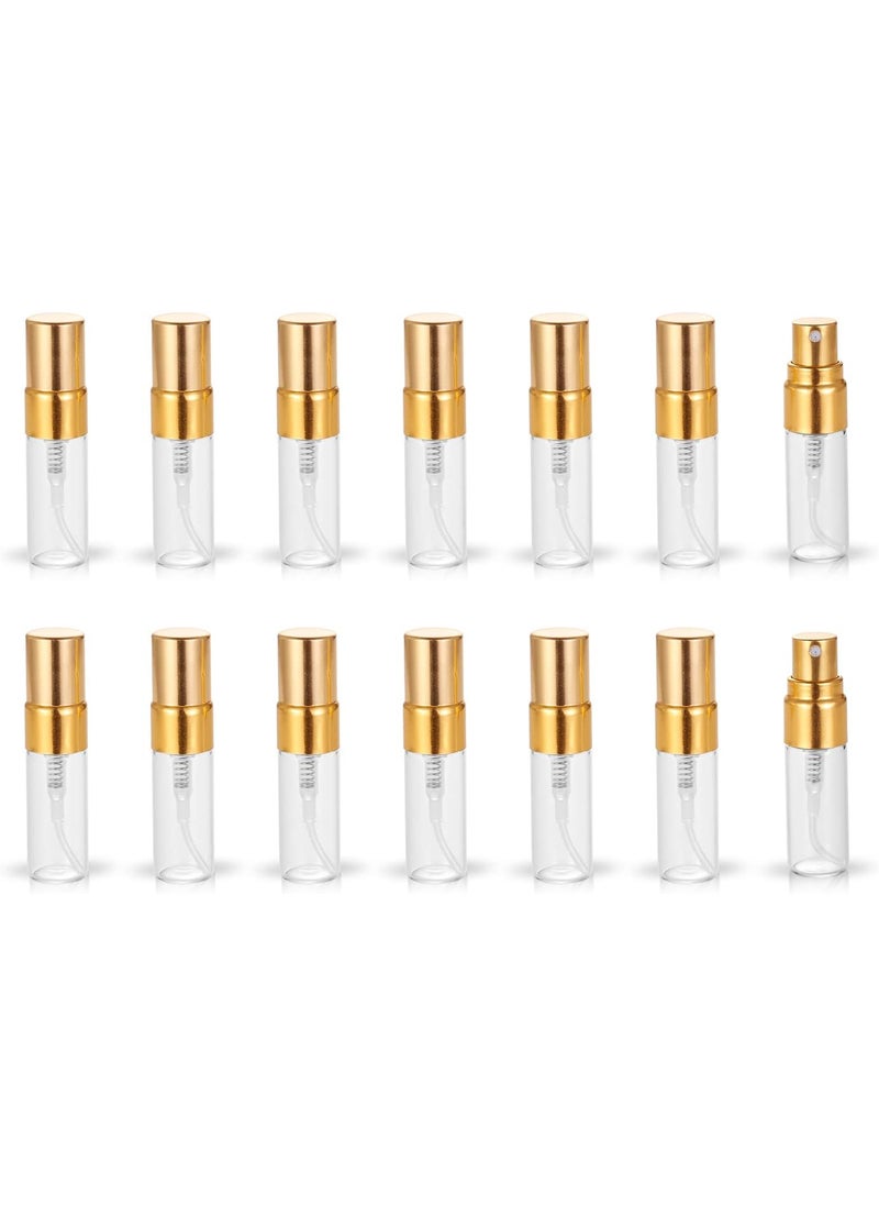 ZbFwmx - 20pcs Empty 3ml Clear Fine Mist Atomizer Glass Bottle Spray Refillable Perfume Empty Bottle Glass for Travel Party Portable Makeup Tool + Free 1ml Pipette - Image 1