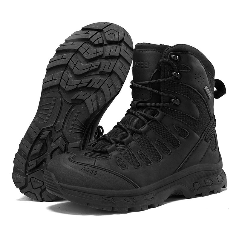 2025 Large Size 39--47 Combat Boots Men'S Outdoor Boots High-Top Boots Tactical Boots Hiking Desert Men'S Boots - Image 3