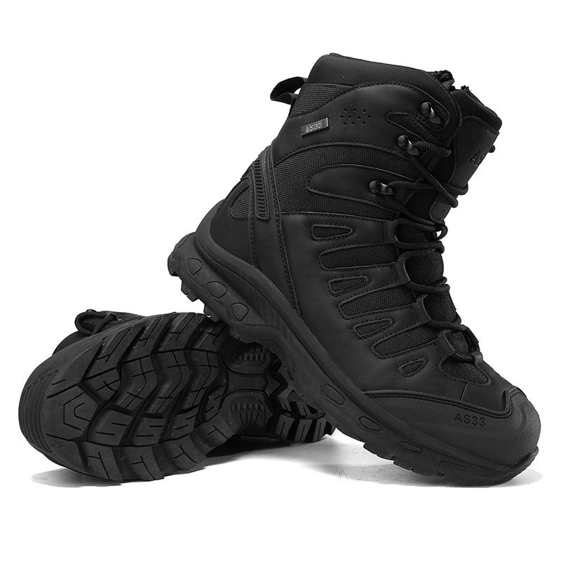 2025 Large Size 39--47 Combat Boots Men'S Outdoor Boots High-Top Boots Tactical Boots Hiking Desert Men'S Boots - Image 4