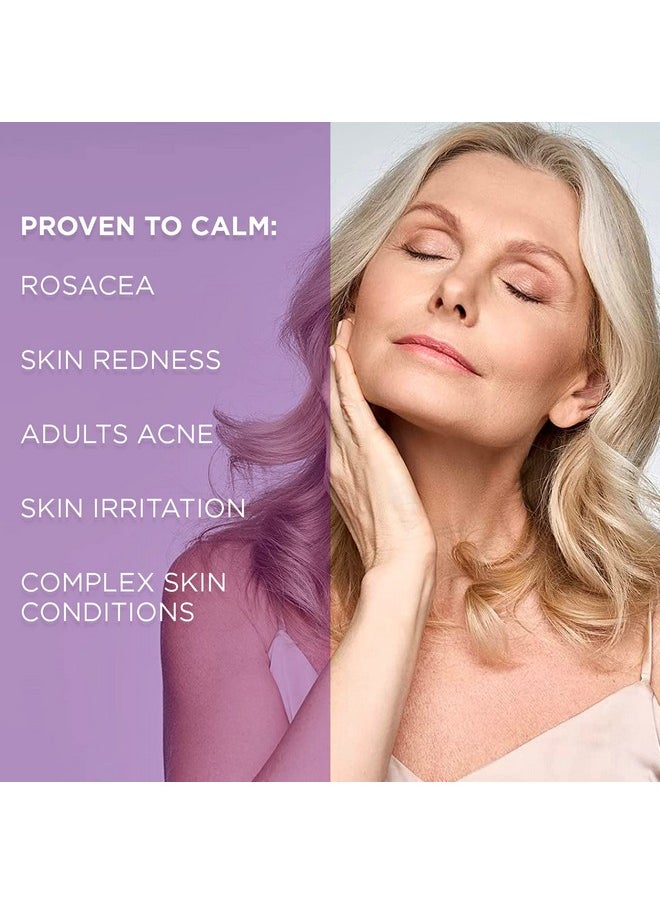 Hey Honey Skincare Relax Fast Acting Rosacea Treatment & Redness Relief Dermatologically Tested Calming Moisturizer For Sensitive Skin Oil Free With Honey & Propolis Antiaging Benefits 2.2 Oz  - Image 2