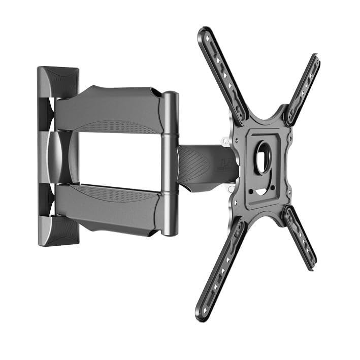 Audiovan Full Motion Cantilever Swivel Tilt Wall Mount Inches for Led LCD & Plasma Tv Movable Corner Bracket (P40 WALL Mount 32-65) - Image 2
