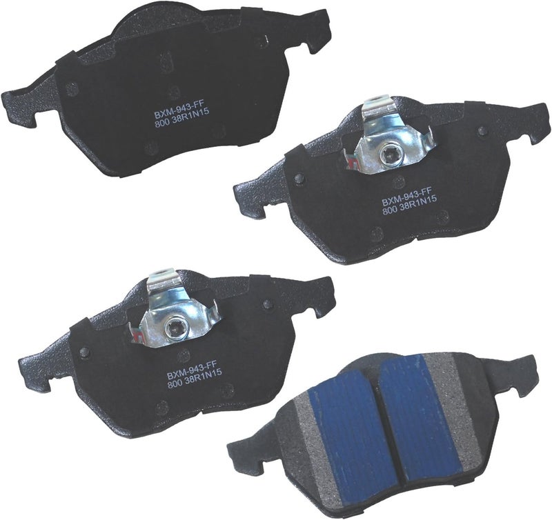 Bendix Premium SBM800 Semi-Metallic Front Brake Pads for Saab 9-5 2001-1999, 900 1998-1997 - Image 1
