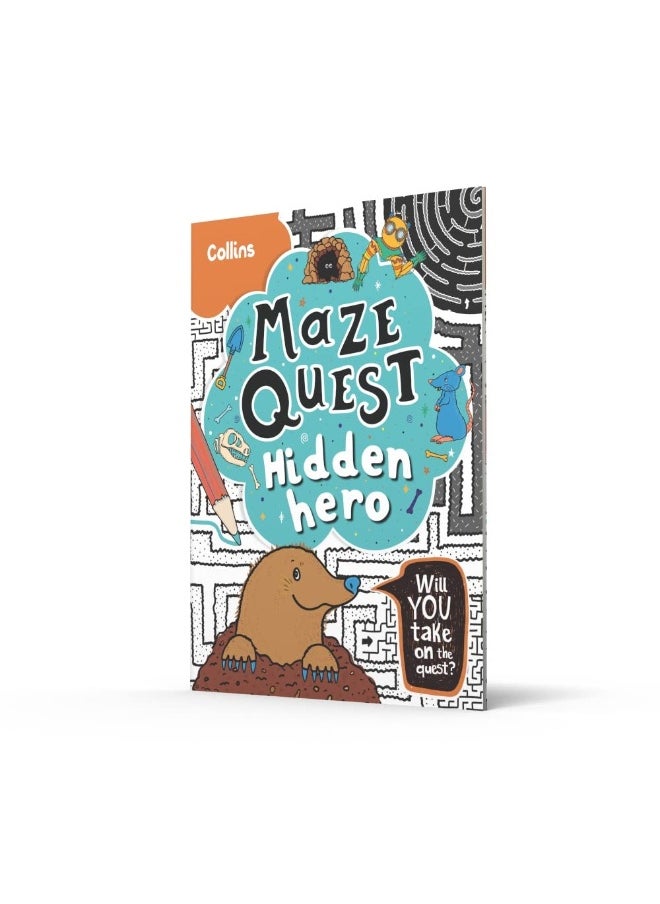 Hidden Hero: Solve 50 Mazes in This Adventure Story for Kids Aged 7+  - Image 4