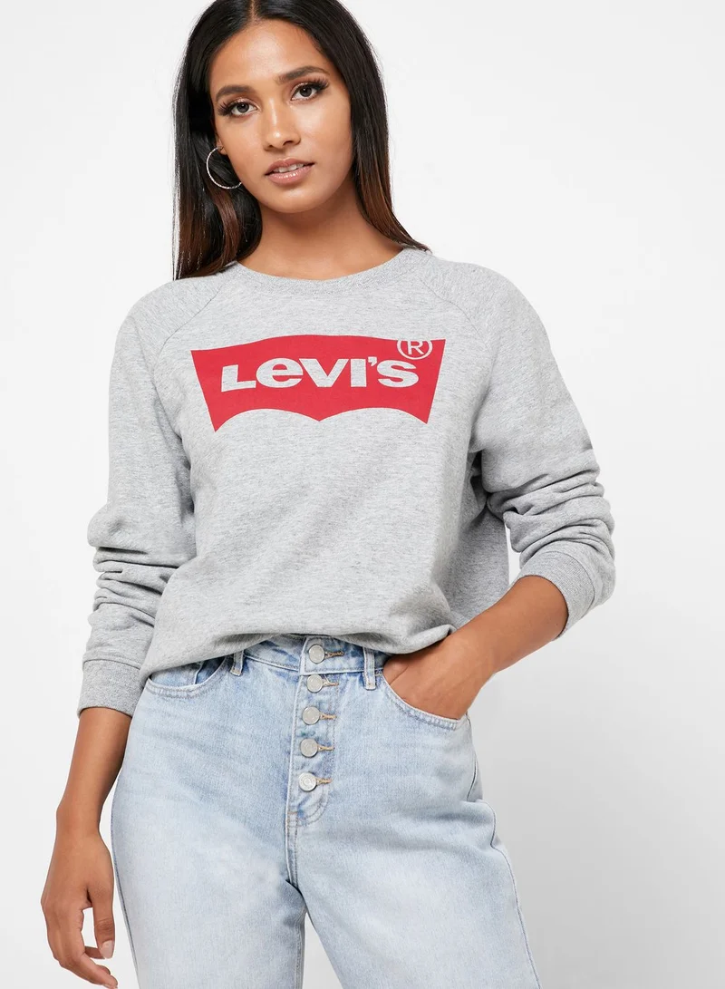 Levi's Crew Neck Logo Sweatshirt