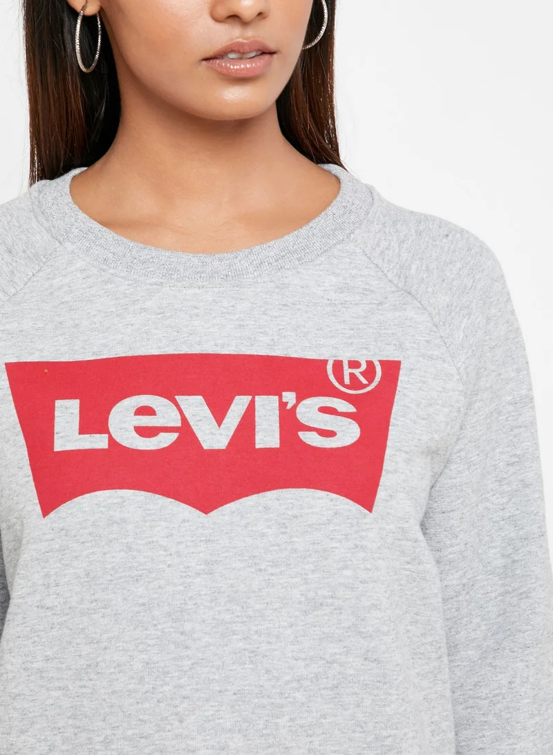Levi's Crew Neck Logo Sweatshirt