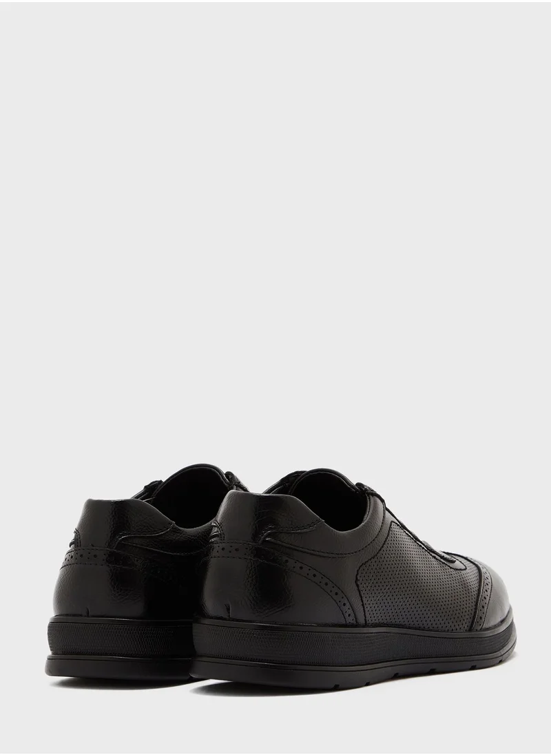 Robert Wood Casual Wing Cap Slip Ons