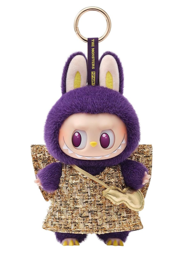 LABUBU × Pronounce - Wings of Fortune Vinyl Plush Hanging Card,Toys for Modern Home Decor, Collectible Toy Set for Desk Accessories, 1PC - Image 2
