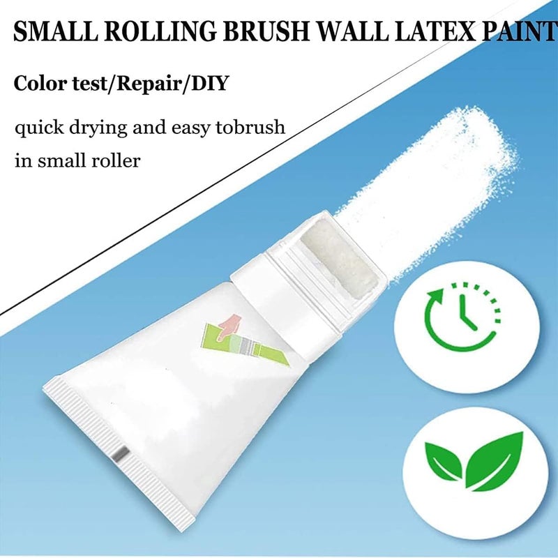 klarako Small Roller Wall Patching Brush, Small Roller Brush Wall Repair Tool, Small Rolling Wall Patching Brush (2 pcs) - Image 4