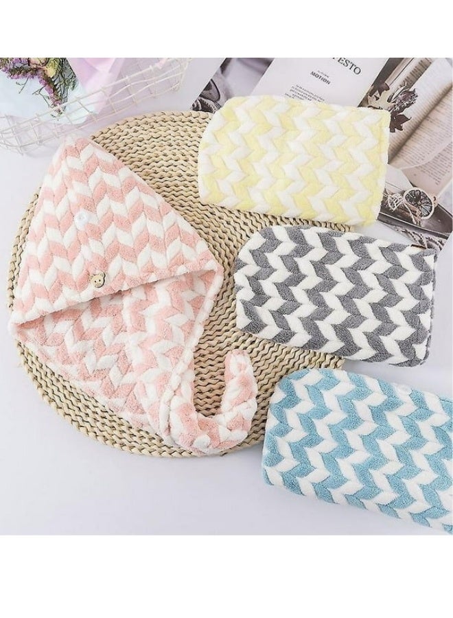 Microfiber Hair Drying Towel for Women and Girls – Soft Luxury Hair Turban – Super Absorbent Quick Dry Hair Wrap Cap – Lightweight and Comfortable Hair Towel for Daily Use, Home, Gym, and Travel - Image 2