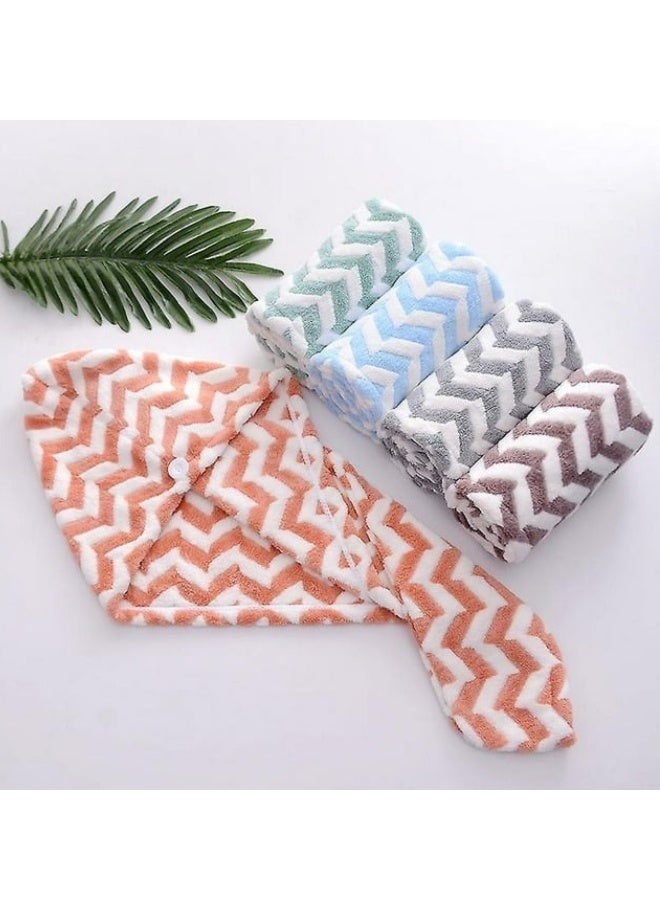 Microfiber Hair Drying Towel for Women and Girls – Soft Luxury Hair Turban – Super Absorbent Quick Dry Hair Wrap Cap – Lightweight and Comfortable Hair Towel for Daily Use, Home, Gym, and Travel - Image 3